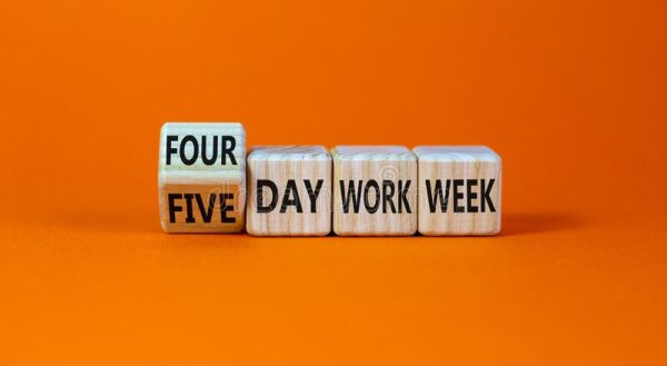 day-work-week-symbol-turned-cube-changed-words-five-day-work-week-to-four-day-work-week-beautiful-orange-day-work-215532140